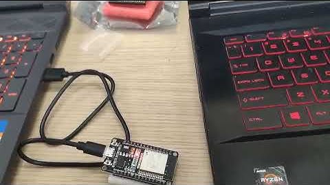 Mô phỏng nhấp nháy led trên kit ESP32