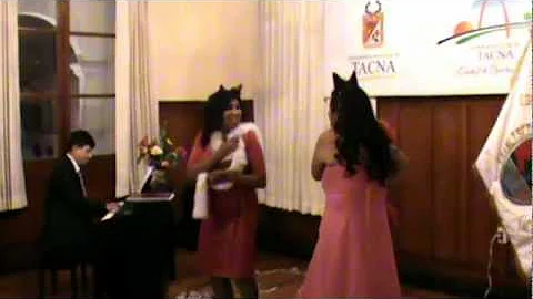 Esther Mercado y Ana Arista DUO DE LOS GATOS