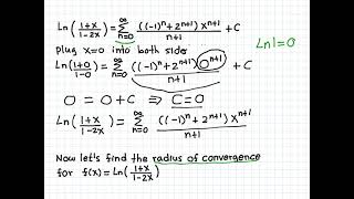 UBC Math 101 tutor Power Series Functions 8 Video 243