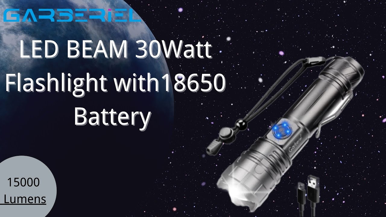 2022 New Arrival Garberiel 30 Watt Torches LED Super Bright