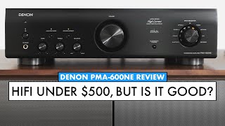 Denon's BUDGET AMPLIFIER with BLUETOOTH! - DENON PMA-600NE Amp Review! screenshot 5