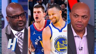 Inside the NBA reacts to Nuggets vs Warriors Game 2 Highlights | 2022 NBA Playoffs