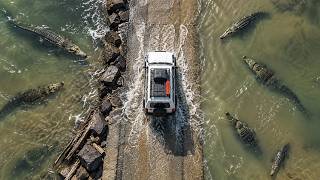 I Found A Crocodile Infested Road!
