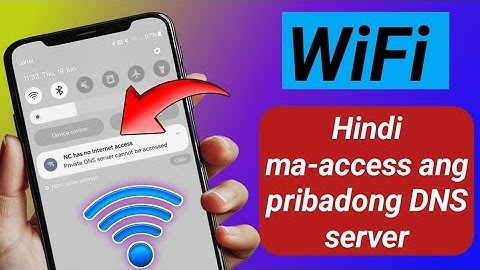 Paano Ayusin ang Private DNS server na hindi ma-access ang Wifi 2025 ||  Wifi Walang problema sa