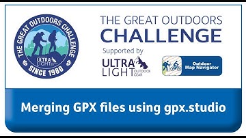 Merging gpx files with gpx.studio