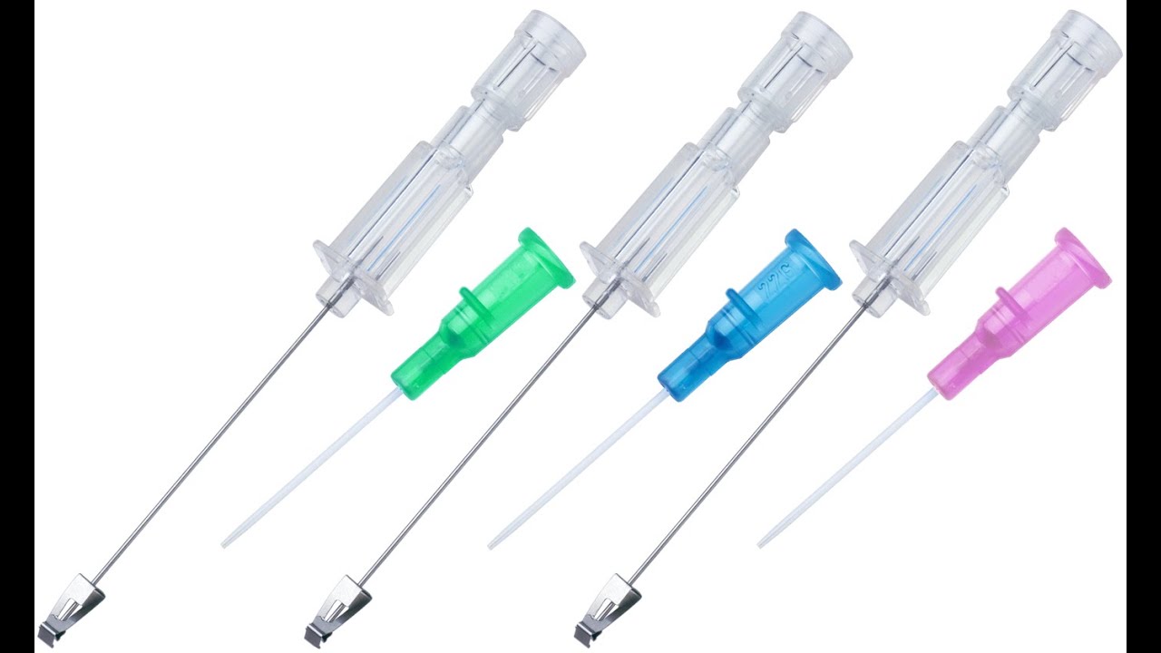 B Braun Introcan Protective Safety IV Catheters YouTube