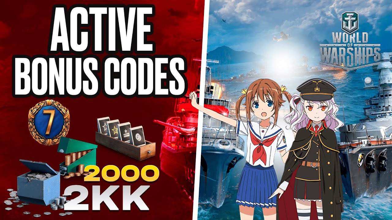 Wow Code ALL ACTIVE BONUS CODES IN WORLD OF WARSHIPS FEBRUARY 2026! FREE PREMIUM ...