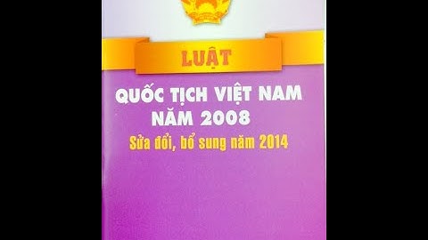 Nghị định hướng dẫn luật quốc tịch năm 2024