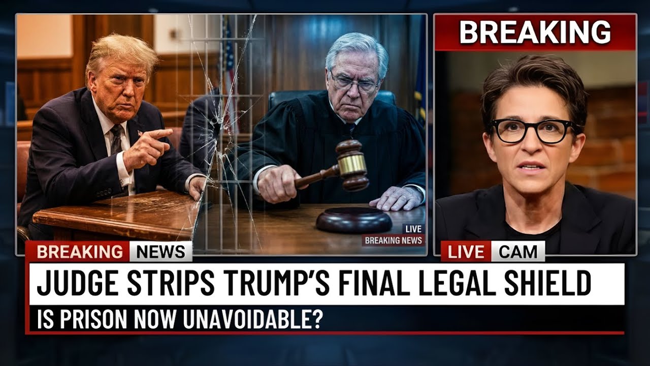 Judge STRIPS Trump’s Final Legal Shield — Is Prison Now Unavoidable?