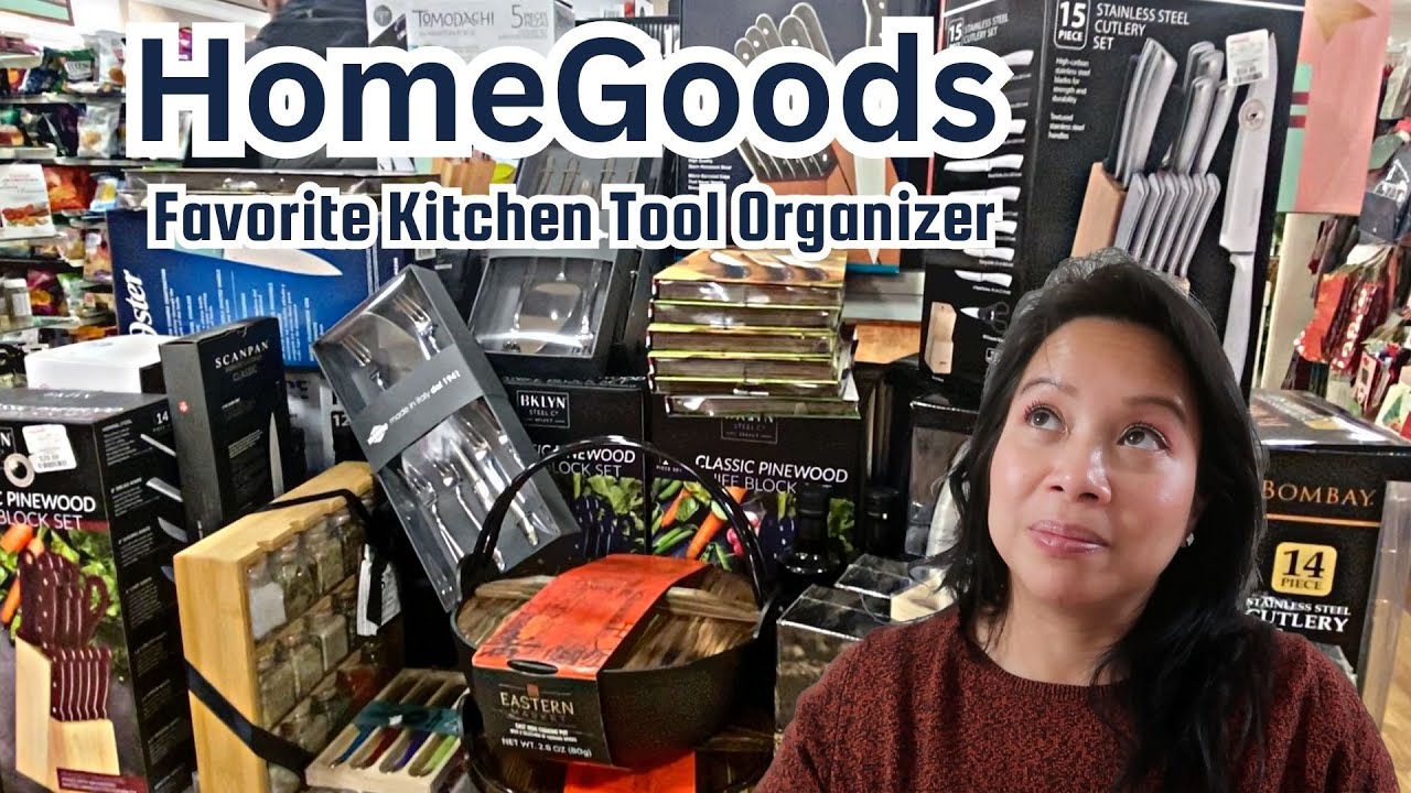 Best Kitchen Tool Organizer At Homegoods Vlogcember Day 12 (2022