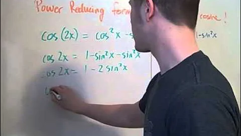 Trigonometric Identities: Power reducing formulas
