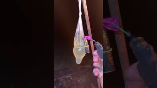 Condom + Petrol Experiment? 😱 Ye kya ho gaya! #Shorts #science #scienceshorts