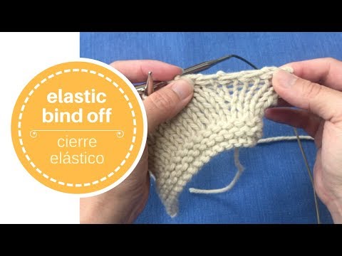 Elastic bind off