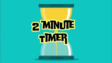 2 Minute Sand Timer (hourglass)
