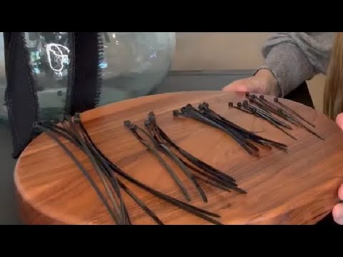 Cable Zip Ties 400 Pack Black Assorted Sizes
