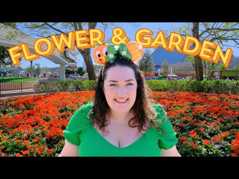 EPCOT Flower & Garden Festival Opening Day 2024 🍊| Disney World Vlog