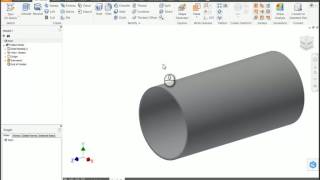 Inventor Sheet Metal:  Flattening a Cylinder with a Helical Cut