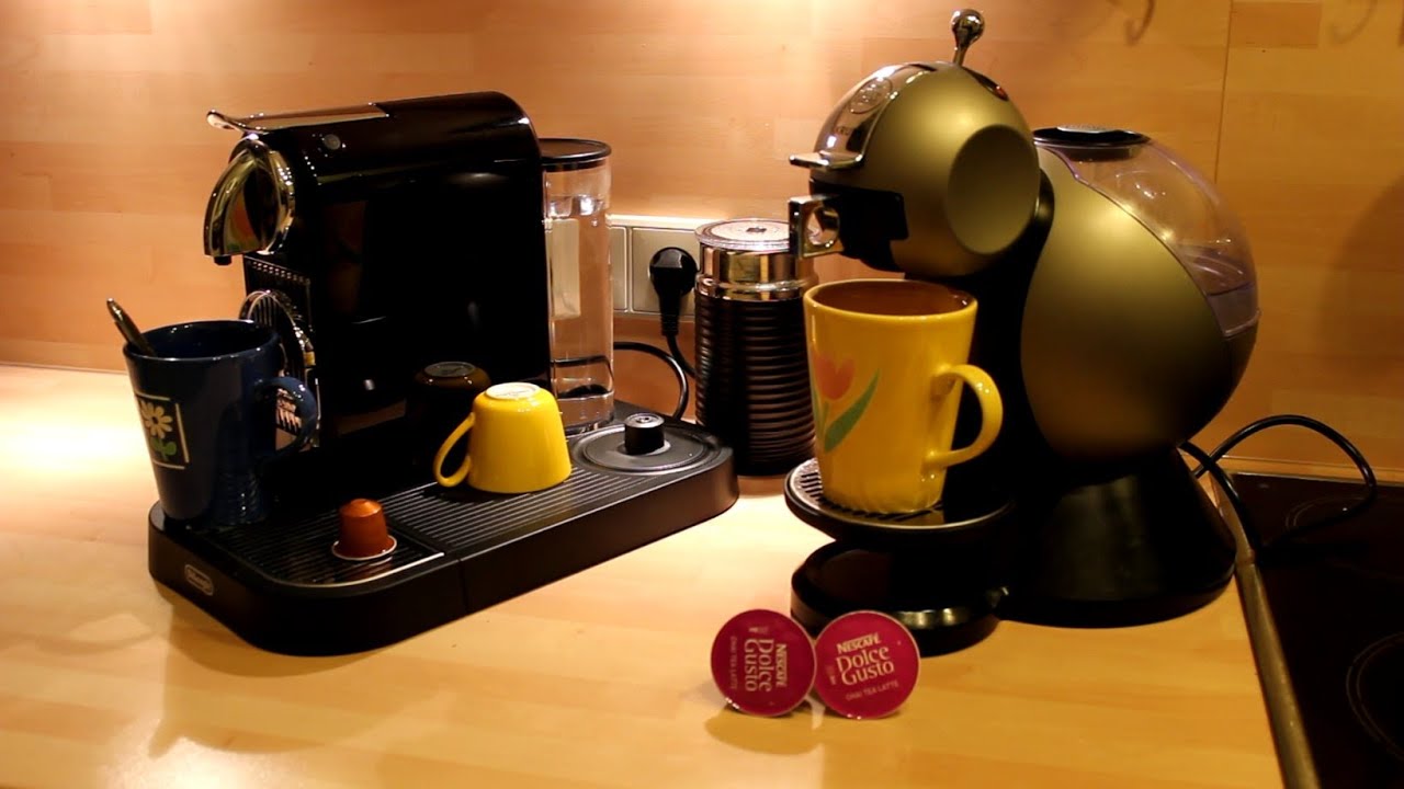 Dolce Gusto Und Nespresso Im Vergleich Youtube