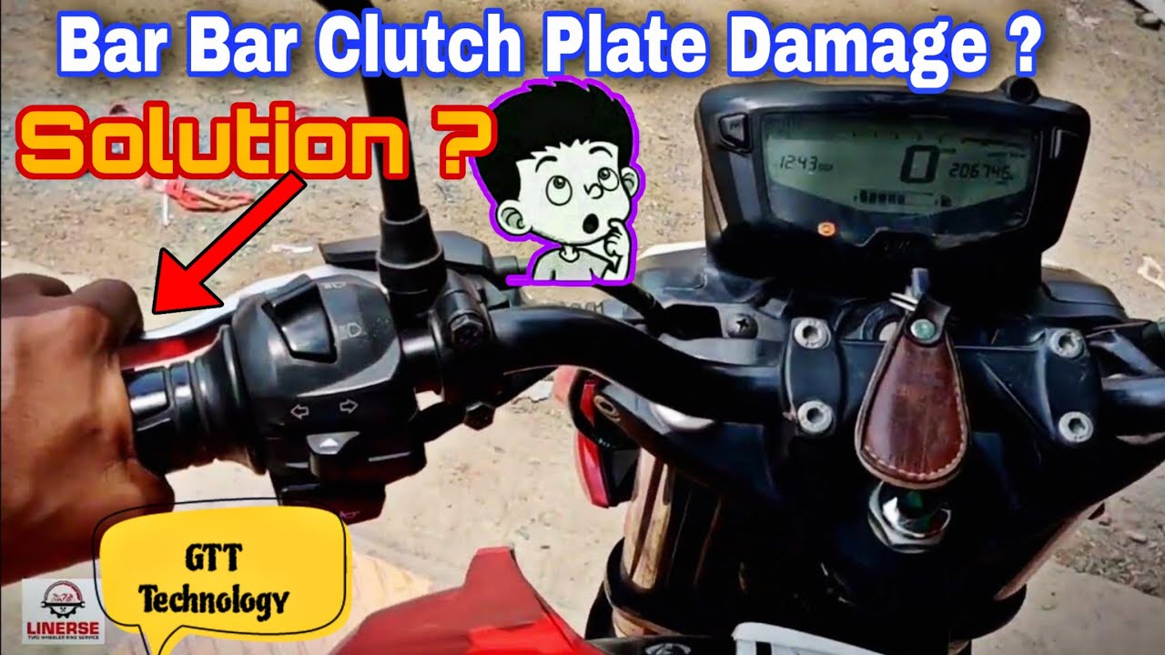 Bike ka power khatam ? RTR 160 4V Bar Bar Clutch Plate Damage Solution