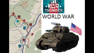 Fighting for America! | War Thunder: World War mode Operation Northwind (Unternehmen Nordwind)