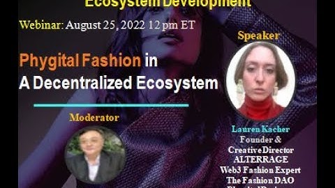 Phygital Fashion in A Decentralized Ecosystem