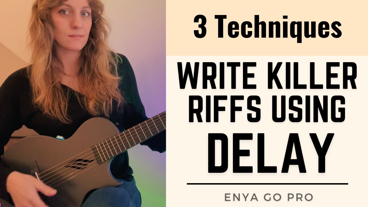 3 Techniques - Write Killer Riffs using Delay - With Enya SP1 - YouTube