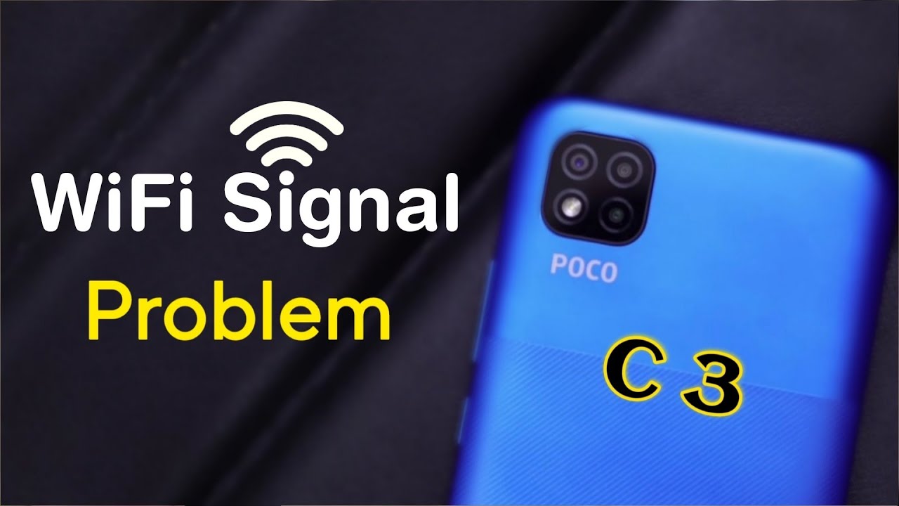 Poco C3 Wifi Range Problem Solution | How to Solve Poco C3 Wifi Network Problem