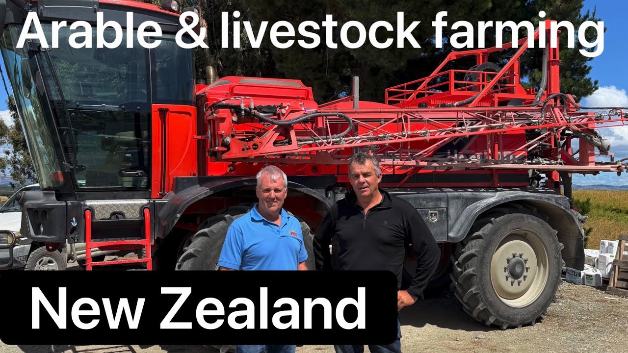 Farm update 417 Arable farming in New Zealand + Sheep, deer and dairy. 
