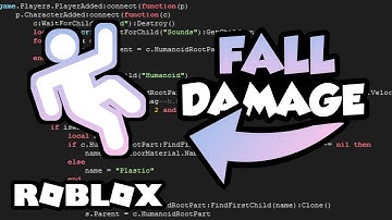 Roblox Studio Model - FALL DAMAGE