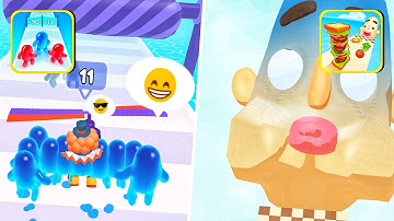 Join Blob Clash 3D Vs Sandwich Runner Spicy Gameplay Walkthrough Android, iOS