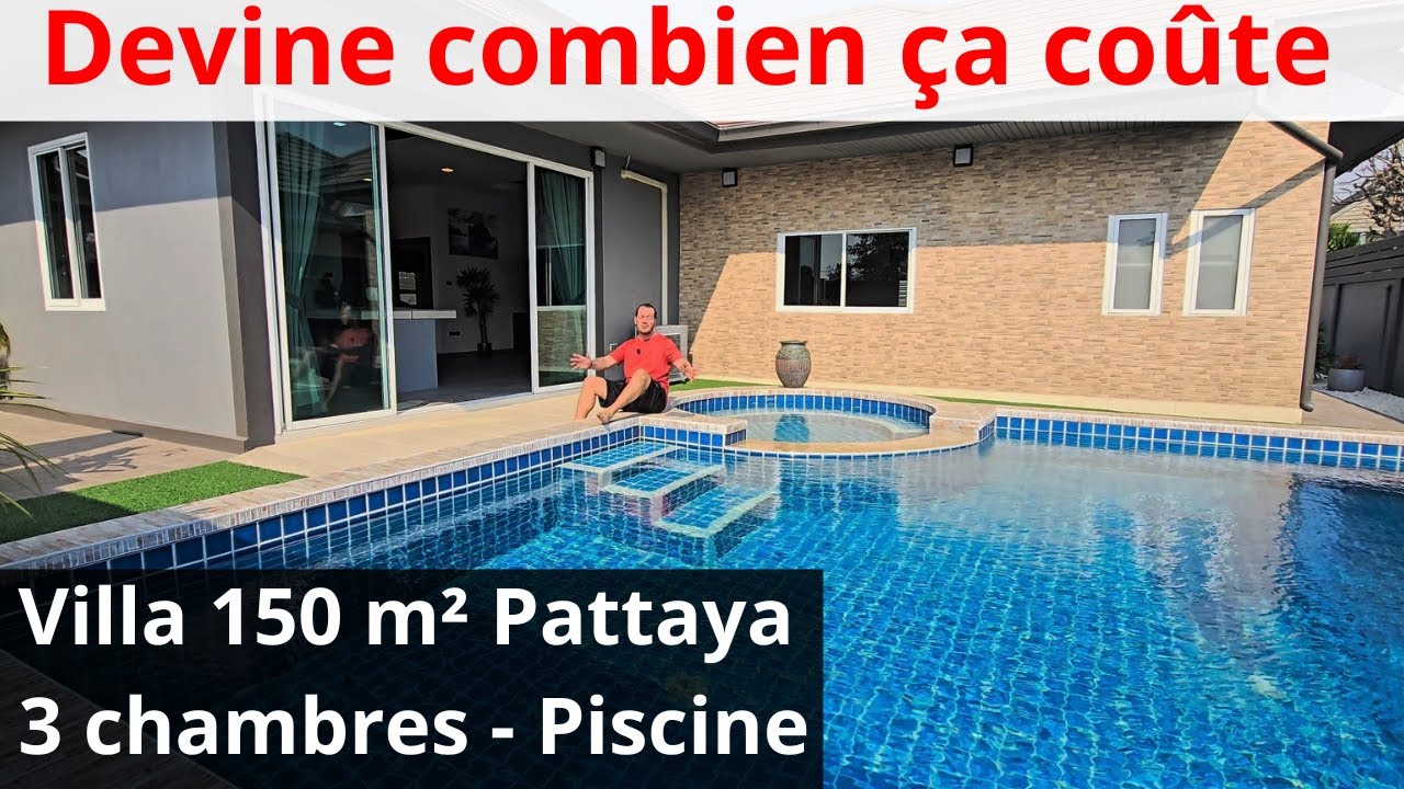 Villa avec piscine à Pattaya… attends de voir le prix