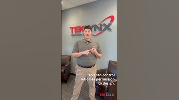 TekTalk #3: How does label management software help me control who can design, print & edit labels?