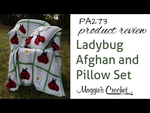 Video: How To Crochet A Ladybug Pillow