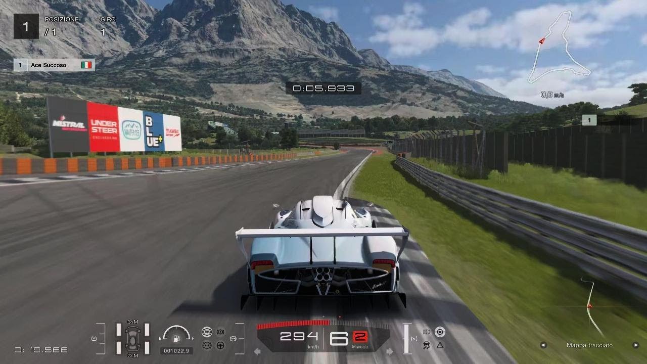 Gran Turismo 7 Lap Time Challenge Dragon Trail Seaside 1.28.961