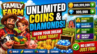 Family Farm – Unlimited Coins & Diamonds | Grow Your Dream Farm Today! screenshot 2