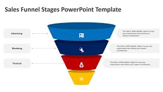Sales Funnel Stages PowerPoint Template | Sales PowerPoint Templates | Kridha Graphics
