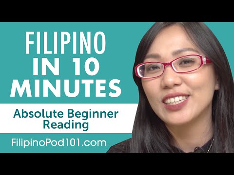 10 Minutes of Filipino Reading Comprehension for Absolute Beginners