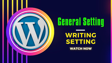 Wordpress General Settings in Hindi | Wordpress full course