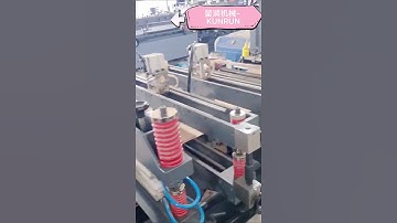 Original paper material of box pouch bag making machine - KUNRUN  brand