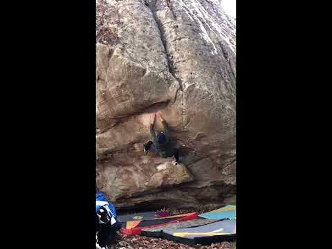 Beta Video for climb Mega Man v11, Hospital Boulders