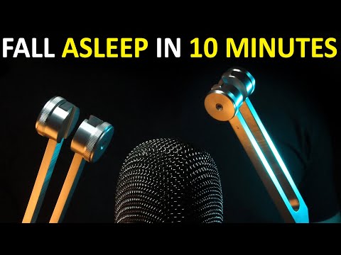 [NO ADS] ASMR Tuning Fork Sounds For Deep Sleep, Relaxation, Meditation & Healing | No Talking