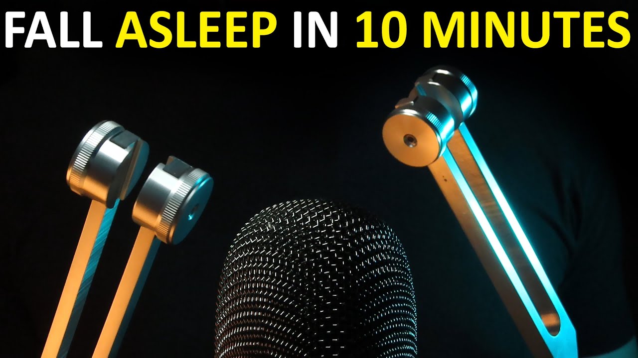 [NO ADS] ASMR Tuning Fork Sounds For Deep Sleep, Relaxation, Meditation & Healing | No Talking