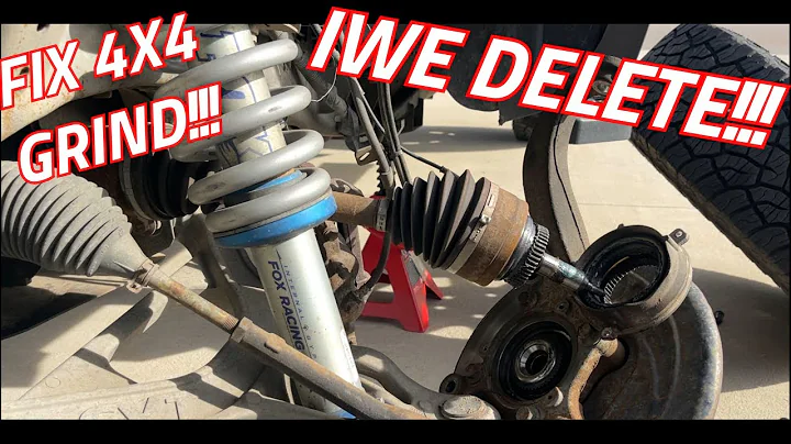 Fix F-150 Grinding Noise!!! IWE Delete Install!!!