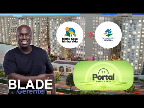 Portal Barra Funda | Gerente Blade | Apartamento 1 e 2 dormitórios | Gerente de Parcerias