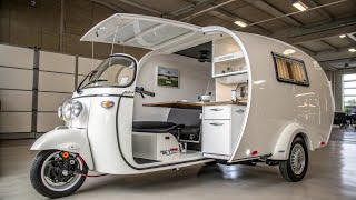 This Futuristic 3-Wheeled Camper Will Change How You Travel Forever
