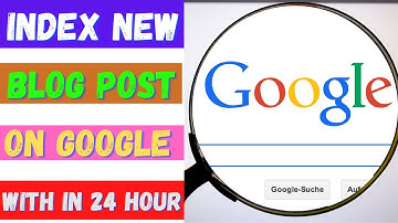 How to Index New Blog post in Google with in 24 hour | Google Indexing Problem Solved