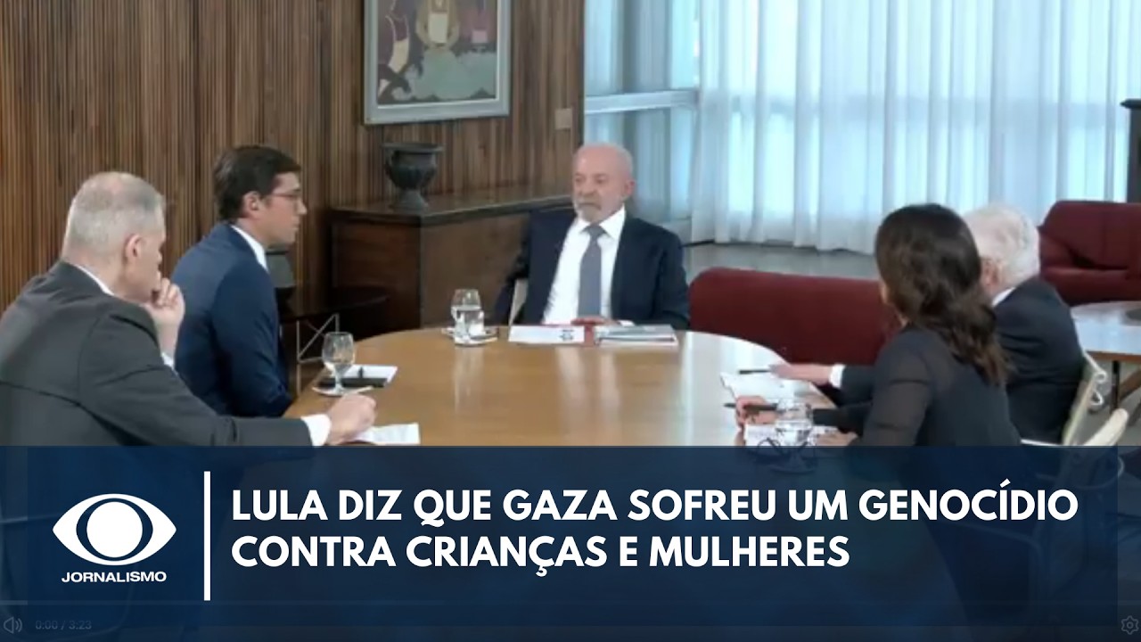 Lula: 'O que aconteceu em Gaza não foi guerra, e sim um genocídio' | Canal Livre