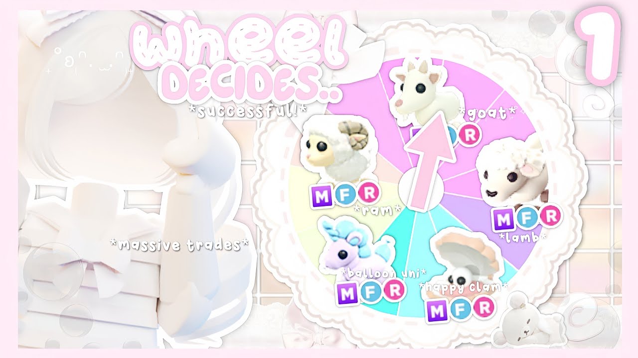 WHEEL DECIDES what DREAM MEGA I'll should trade for! *SUCCESSFUL?!* // Ep - 1 #roblox #adoptme