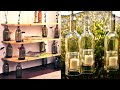 DIY IDEAS FOR RECYCLING GLASS BOTTLES. CRAFT CRISTAL IDEAS Reciclar y decorar con botellas de vidrio