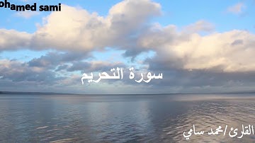 سورة التحريم كاملة بصوت رائع القارئ/ محمد سامي |جديد